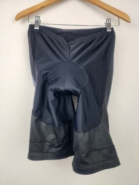 Primal Men's Biking Padded Shorts Black Campari Large